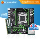 Материнская плата HUANANZHI X79 ZD3 X79 Intel LGA2011 XEON E5 2650 v2 память 2*8 ГБ DDR3 RECC поддерживает M.2 NVME NGFF USB M-ATX