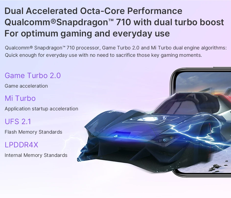 Мобильный телефон Xiaomi Mi 9 Lite, 6 ГБ, 64 ГБ, глобальная версия, Snapdragon 710, 32 МП, AI, Селфи, 48мп, тройная камера, 4030 мА/ч, 18 Вт, быстрая зарядка
