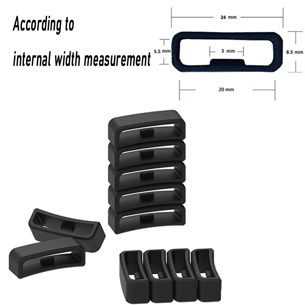 

Силиконовый ремешок для Huami Amazfit GTR 42/Bip U/S/GTS 2, резиновый ремешок с пряжкой для часов, силиконовые аксессуары, фиксированное кольцо