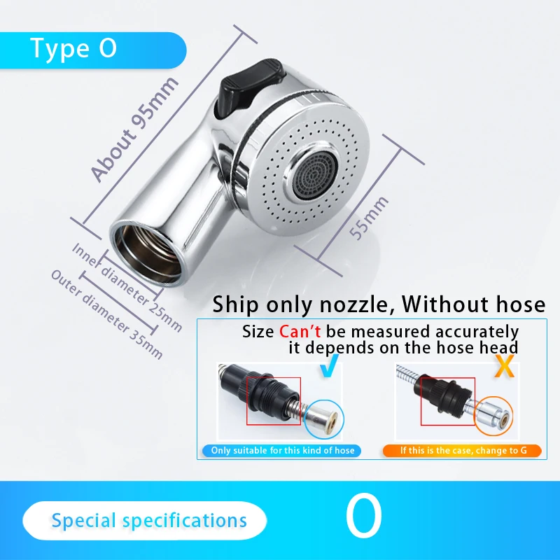 

Насадка-распылитель для смесителя 2 функции