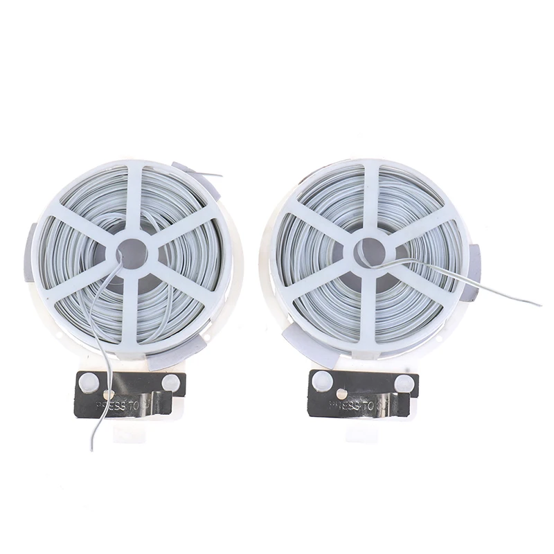 

1PCS 50m Garden Cable Tie Plant Twist Tie With Cutter Gardening Reusable Plant Flower Wire Cable Garden Training Wire