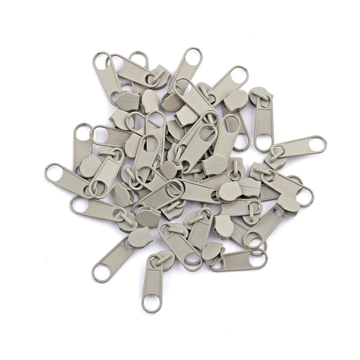 

50 Pcs Metal Zipper Head Auto Lock For Metal Or Nylon Zippers Slider Zip Repari Kit DIY Bags Garment Sewing Accessories 27x7mm