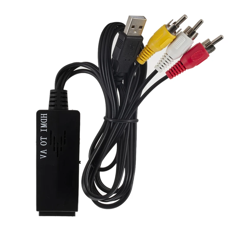 Переходник с HDMI на штекер AV RCA переходник Hdmi кабелем аудио и видео