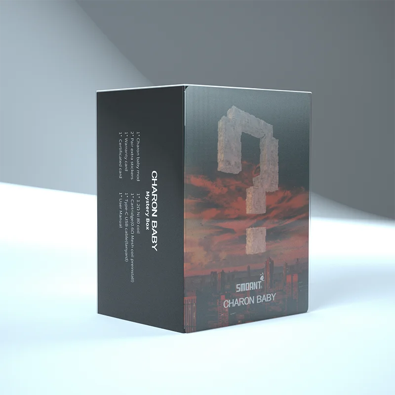 Оригинальная электронная сигарета Smoant Mystery Box Charon Baby Pod Kit 15 Вт 750 мАч аккумулятор 2