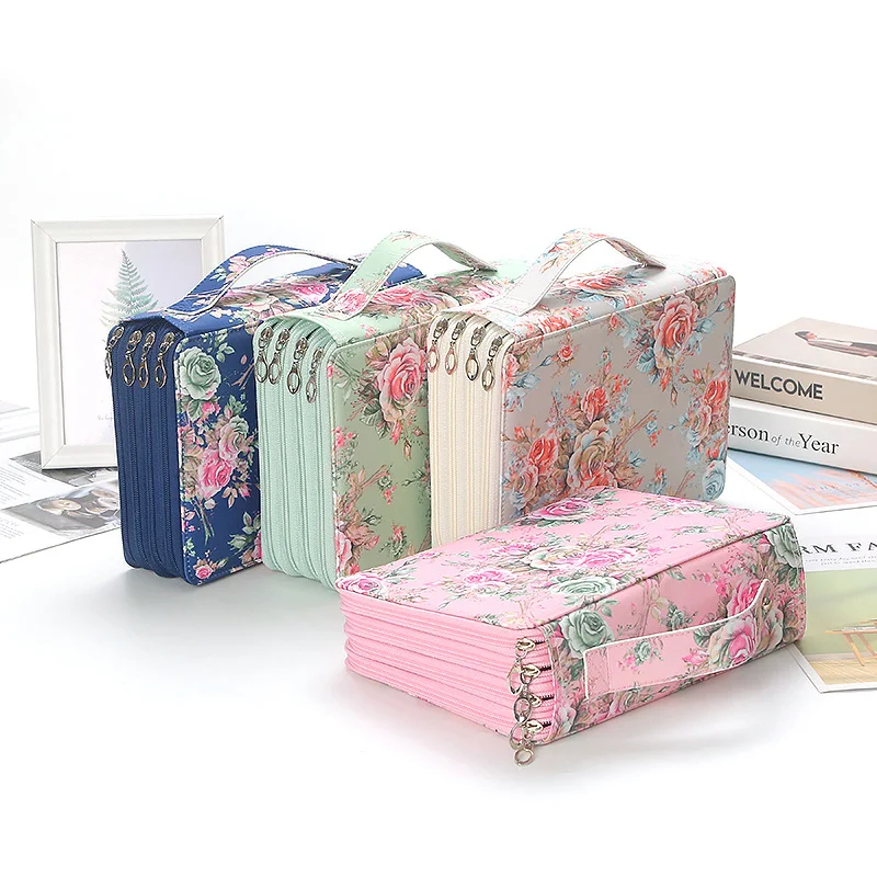 

200/252 Slots Pencil Case School Pencilcase for Girls Penal Large Pen Box Stationery Bag Big Cartridge Office Pouch Kit Supplies