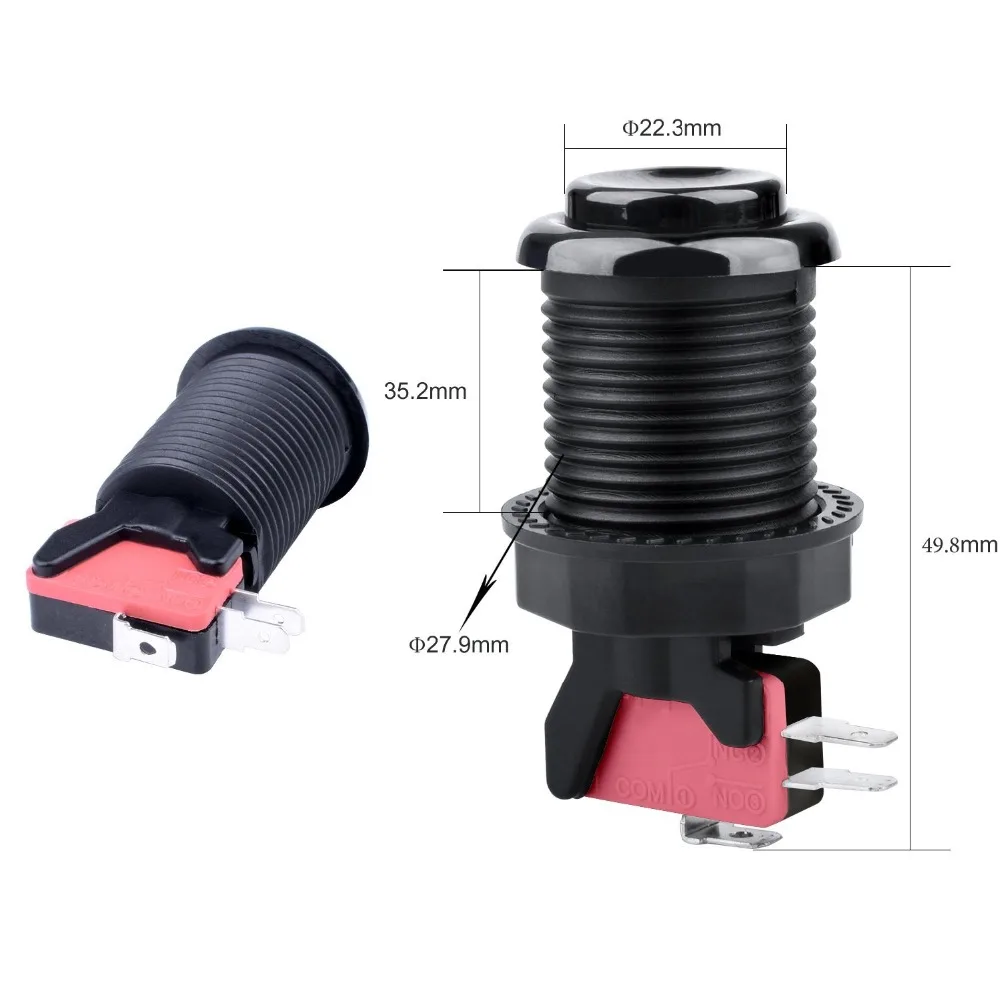 Набор аркадных игр сделай сам американский джойстик в стиле HAPP кнопка с