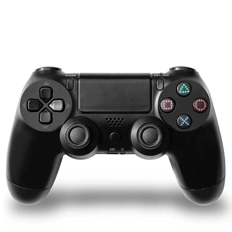 Черный Bluetooth беспроводной джойстик для sony PS4 геймпады контроллер подходит консоль для Playstation 4 геймпад Dualshock 4 геймпад для PS3 - Цвет: Черный