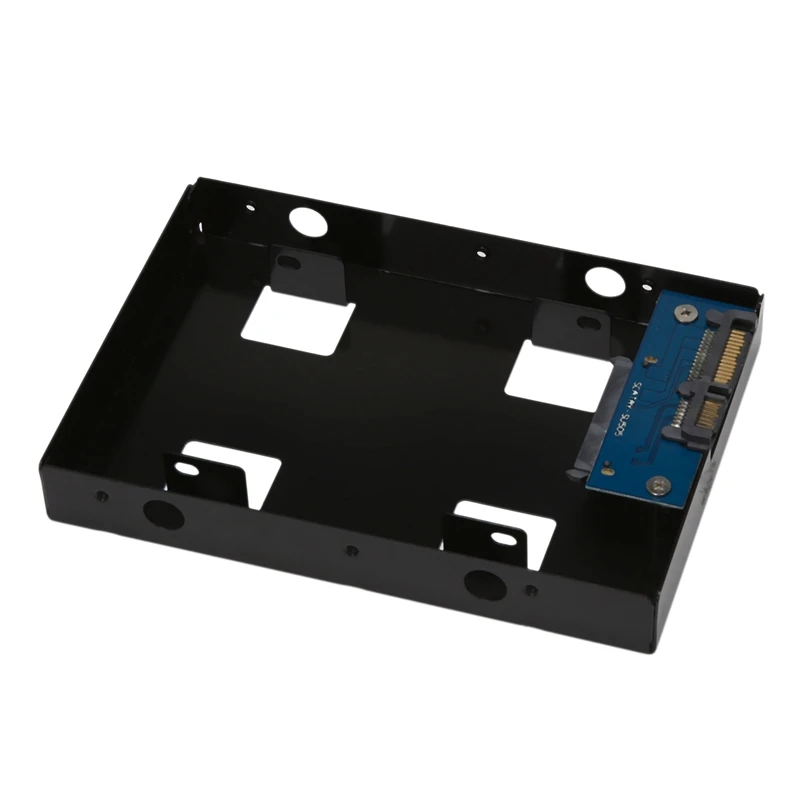 

2,5-дюймовый SATA SSD или механический жесткий диск на 2,5-дюймовый SATA SSD, кронштейн SSD лоток от 2,5 до 3,5 дюйма Жесткий дисковый отсек