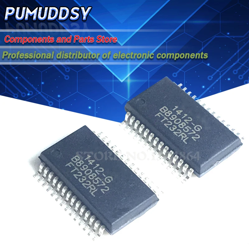 5 шт. FT232RL FT232R FT232 SSOP28 USB FS Серийный UART Новый серийный чип импортированный в наличии