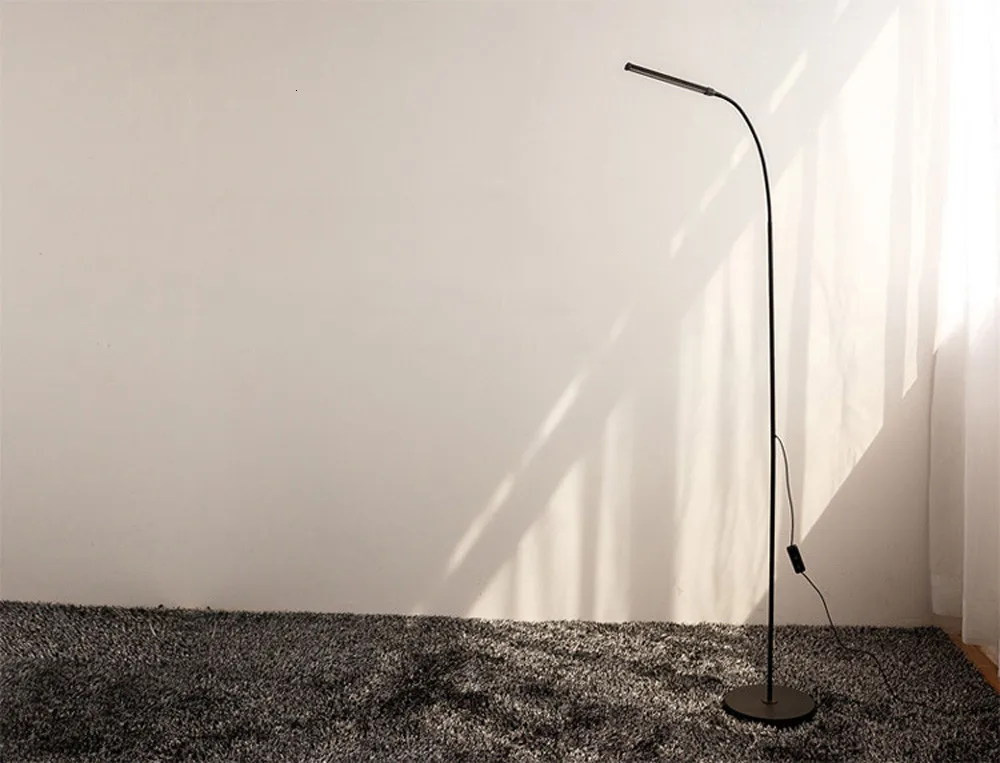 Dimmable Vertical Led Floor Lamp Eye-care Stand Light lampe sur pied | Лампы и освещение