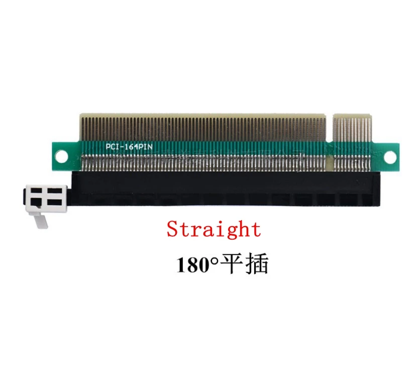 

90 Degree PCI adapter card PCI-E 16X test base graphics card test slot PCI delay card graphics card protection card slot 5pcs