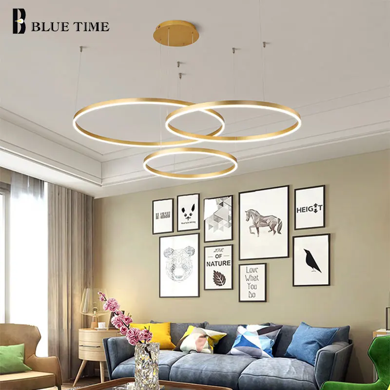 Современная светодиодная Подвесная лампа для гостиной столовой кухни отеля Lustre