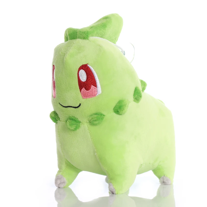 5 шт./лот 20 см TAKARA TOMY Pokemon Chikorita Плюшевые игрушки Мягкие животные куклы Подарки для