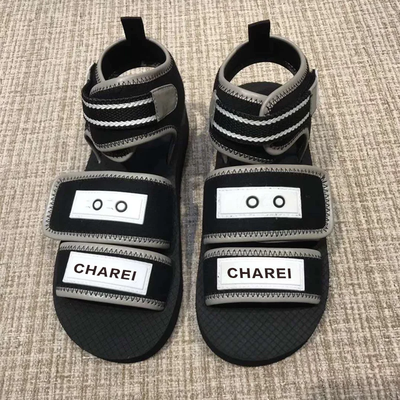 2020 Новые французские высокие женские сандалии Классическая универсальная