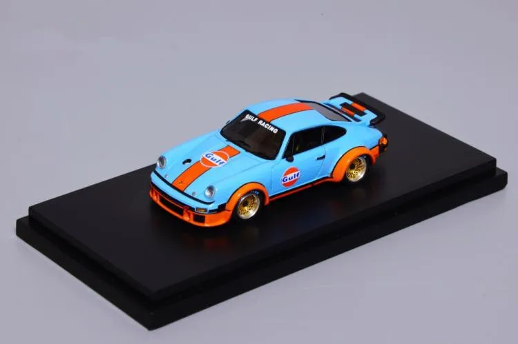 

JEC 1:64 Porsche 934 Розовая Свинья № 23 масло персика ограниченный выпуск полимерная модель автомобиля