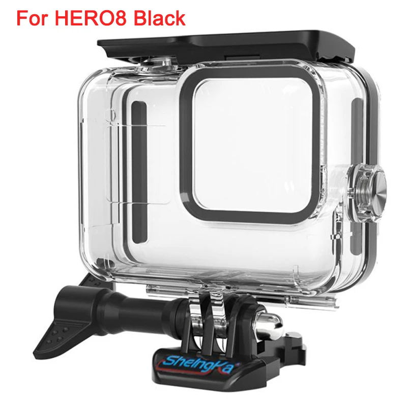 Для HERO8 Черный Защитный корпус для дайвинга корпус для серфинга для Gopro Hero 8 Черная Спортивная камера Водонепроницаемые Чехлы рамка аксессуары