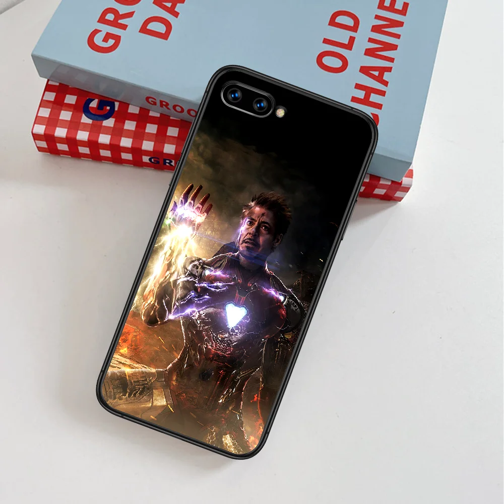 

Irons Man Super Hero Phone Case For Huawei Honor 6A 7A 7C 8 8A 8X 9 9X 10 10i 20 Lite Pro Play black Bumper Trend Hoesjes Tpu
