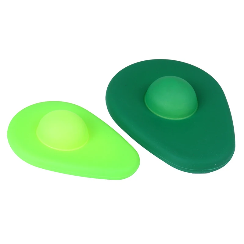 2 предмета Портативный творческий Силиконовые авокадо сохраняющий свежесть