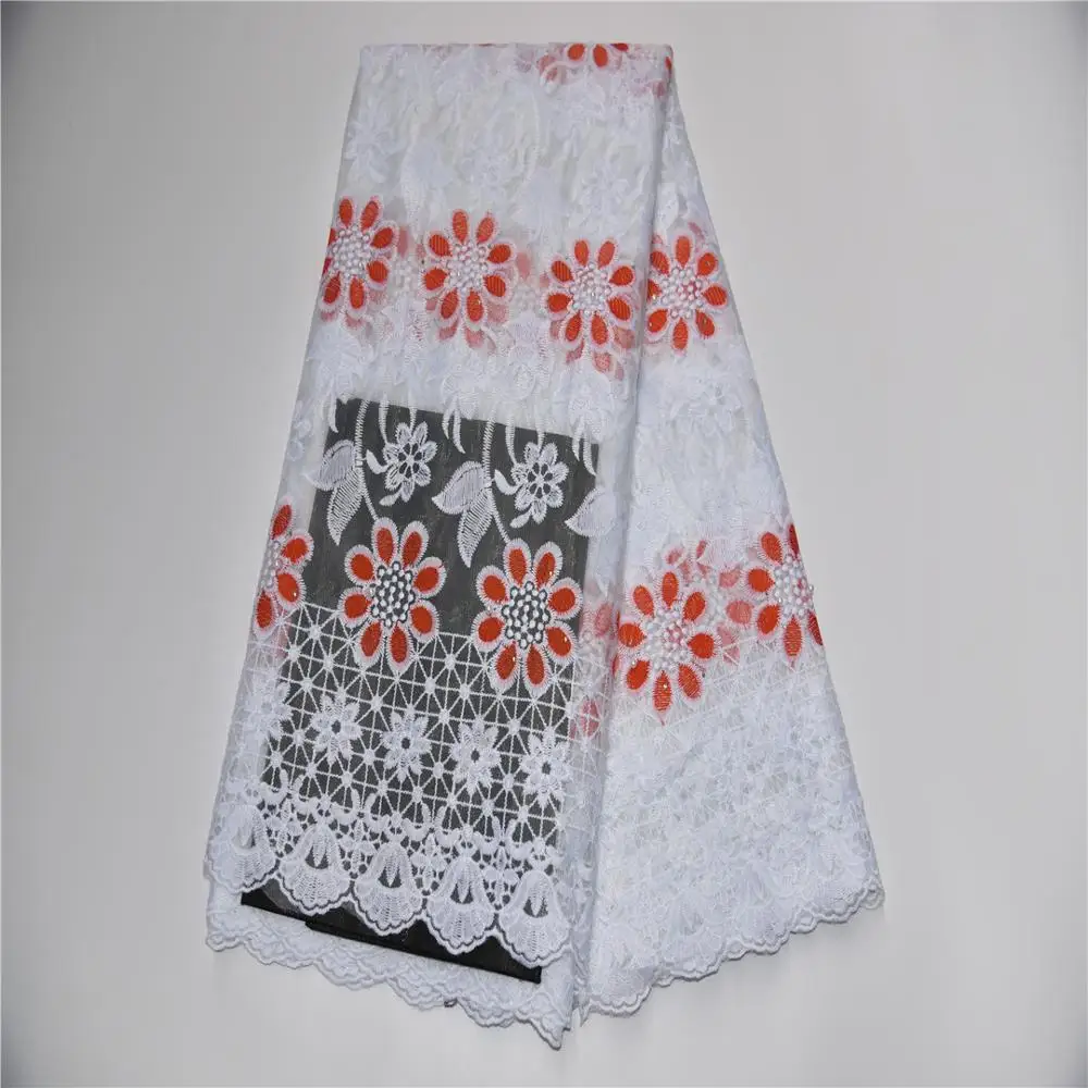 Новый дизайн нигерийская кружевная ткань 2020 африканская Высокое качество тюль