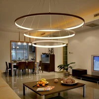 creative modern led chandelier light aluminum for indoor living room bedroom dining room restaurant hanging lamp pendant lights