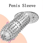 12 см удлинитель пениса, рукав, многоразовые презервативы, массаж пениса, Стимулятор клитора, интимные товары для мужчин, секс-игрушки
