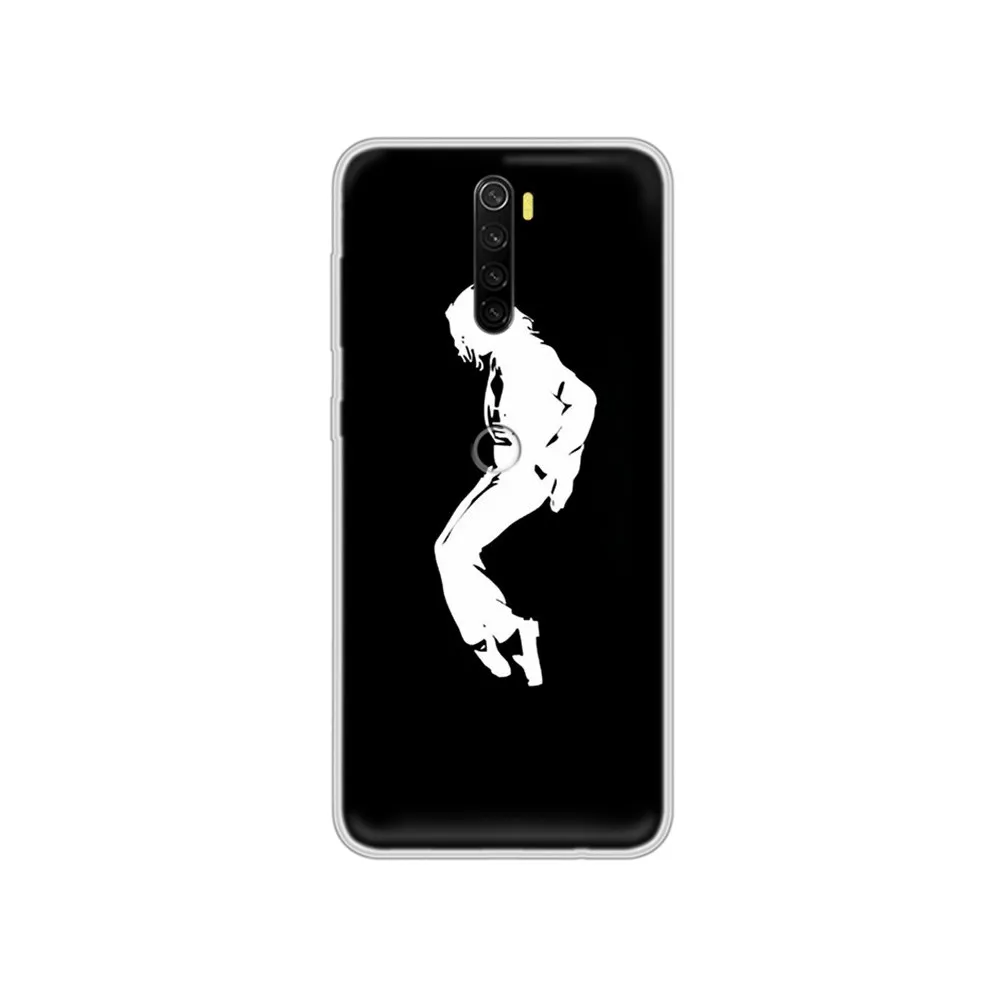 

I LOVE Michael Jackson luxury waterproof Transparent Phone Case cover For XIAOMI Redmi Note 3 4 5 6 7 8 9 9s Pro max 8T 4X