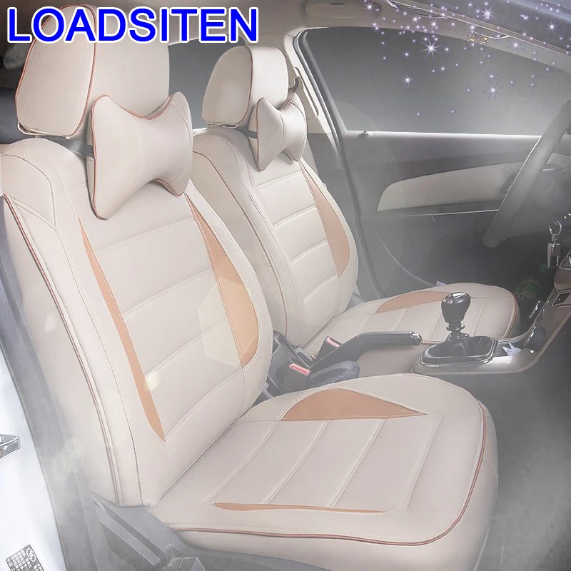 Пара Авто аксессуары Подушка автомобиля протектор Coche Funda Asientos Automovil