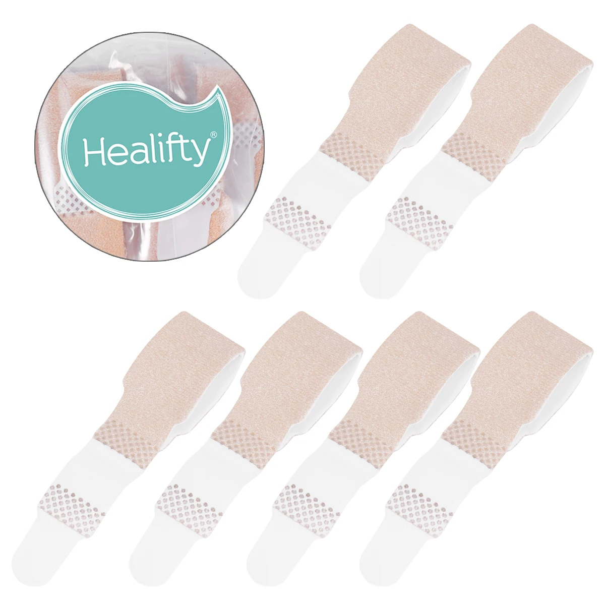 6 шт. липучка эффективная безопасная для кожи пальцев обертывания Скоба