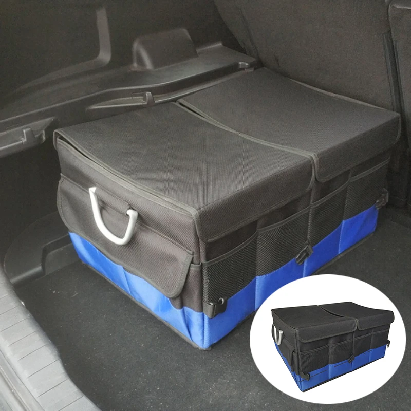 

Universal Auto Trunk Cargo Basket Back Seat Car Interior Accessories Trunk Products Storage Box Waterproof Settle Tidy Foldable