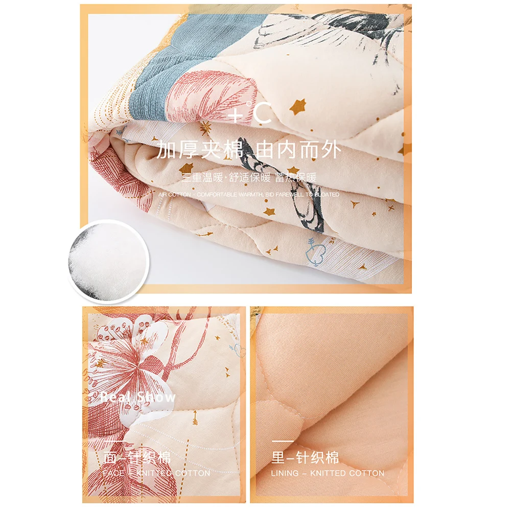 Women's Pajama Sets Plaid Christmas Pajamas For Women Winter 3-layer Cotton Nightie Casual Big Size Warm Thick Pyjamas Nightwear