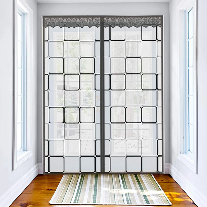 

Home Decor Door Curtain Windproof Air-conditioning Partition Keep Warm Winter Summer Indoor Outdoor Entrance Curtain