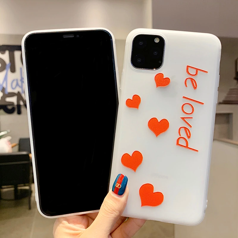 Любящее сердце чехол для samsung Galaxy S9 S8 S10 плюс S10e A50 A70 A60 Примечание 10 9 8 A40 A30 A20 с