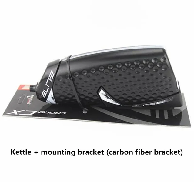 carbon fiber bracket SHIMANO Италия ELITE Crono Cx стекловолокно/карбоновая бутылка клетка сломанная бутылка черный 500 мл - Цвет: carbon fiber bracket