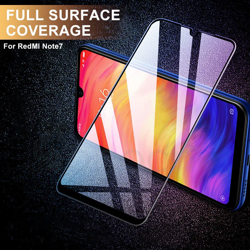 

9D Full Protective Glass For Xiaomi Redmi 7 7A 6A 6 K30 Pro Go K20 K30i Tempered Screen Protector Redmi Note 6 7 Pro Glass Film