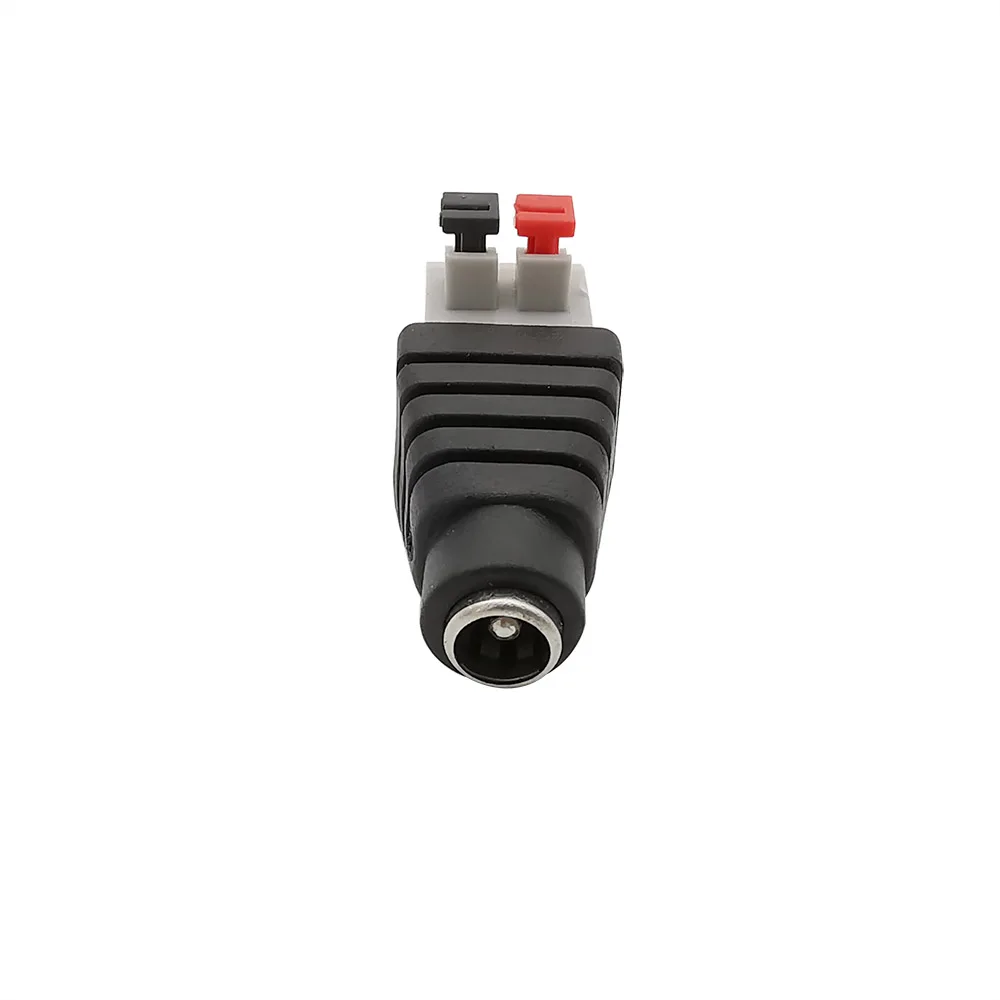 10Pcs/lot 5.5 x 2.1mm No Screws DC Power Male Plug and Female Jack Socket Adapter Cable LED Light Strip CCTV Cameras Connectors |