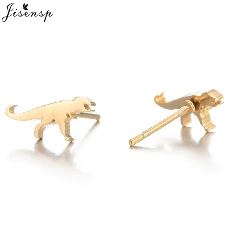 

Tiny Stainless Steel Earings Fashion Jewelry Cute Animal Ear Studs Small Squirrel Monkey Shark Tortoise Stud Earrings Pendientes