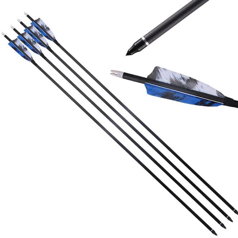 Сменные 4 дюйма белого и голубого цвета с камуфляжным принтом Настоящее перо