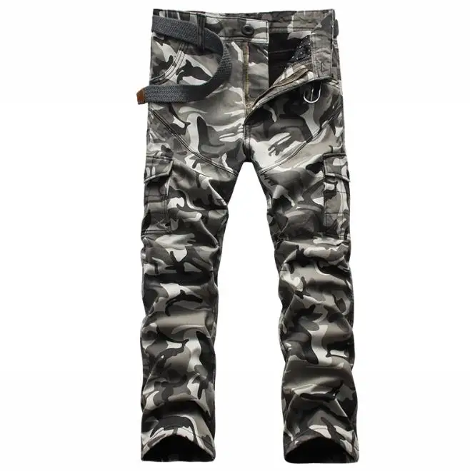 Зимние мужские брюки с начесом мешковатые боковой молнией утепленные флисовые