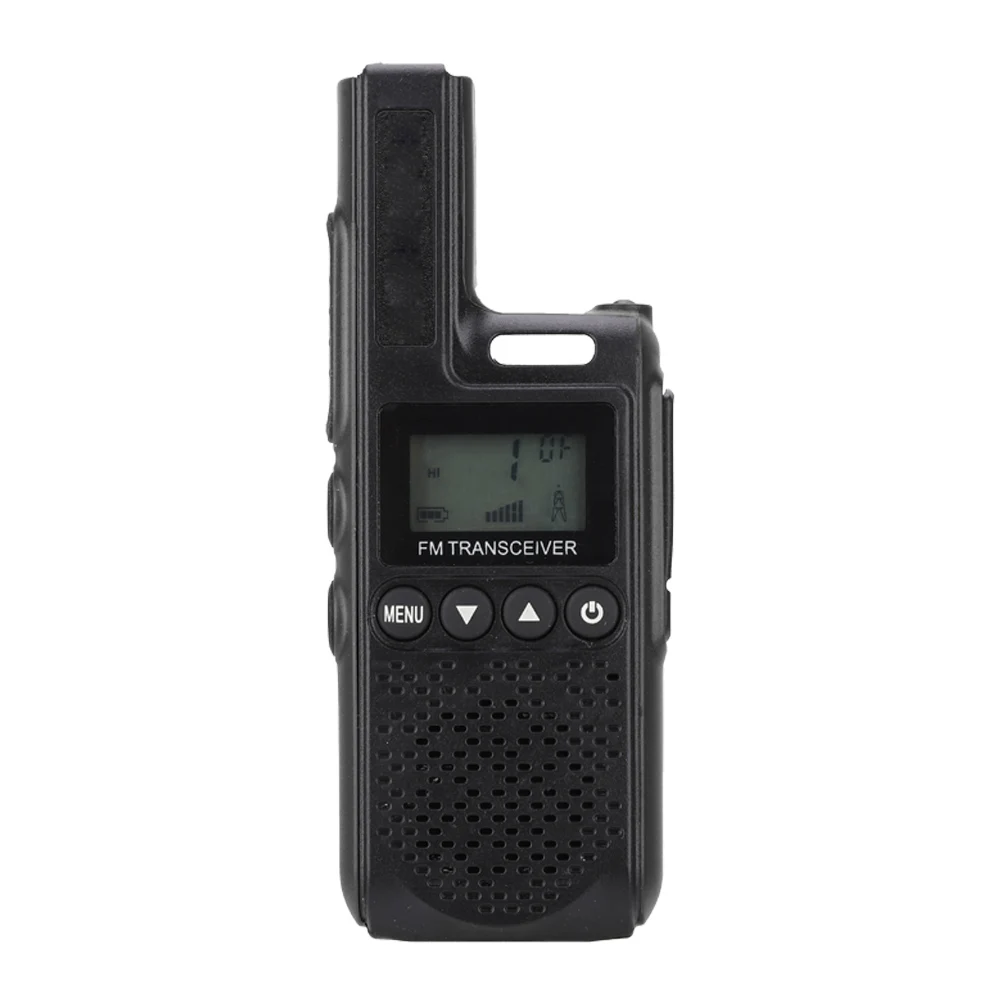 

Mini Handheld Walkie Talkie With Signal Amplifier Portable Business UHF Band Two Way Radio Waterproof Walkie Talkie