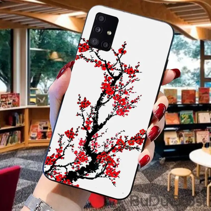 Китайский рисунок Dongmei черный чехол для сотового телефона Samsung A10 20 30 40 50 70 10S 20S 2 Core