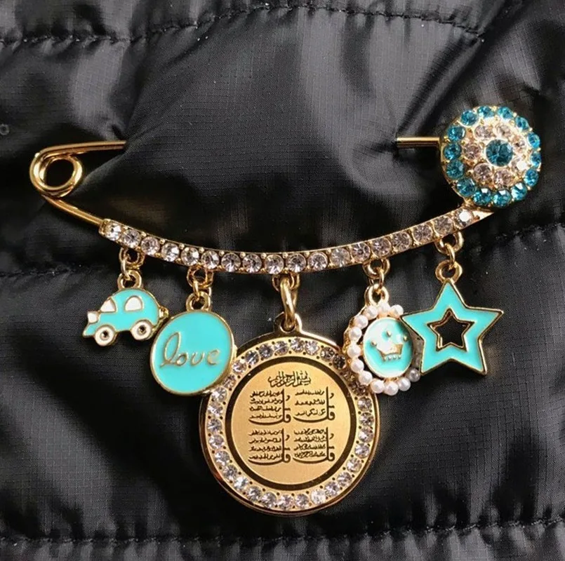 Мусульманская мусульманская булавка из нержавеющей стали|Броши| |