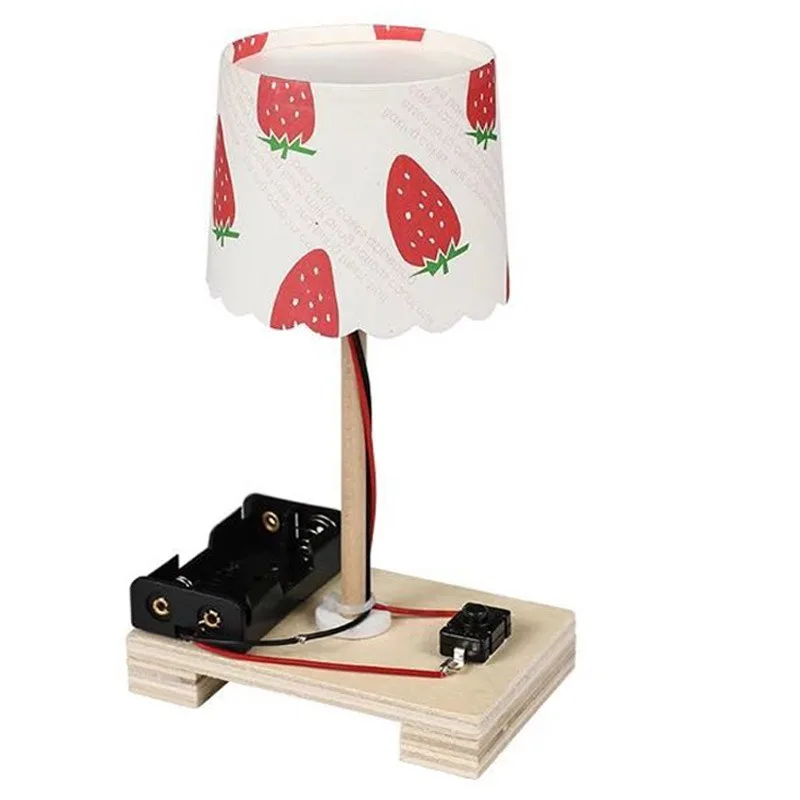 

Сделай Сам маленькая настольная лампа технология маленькое производство маленькое изобретение детская девочка ручной материал научный эксперимент