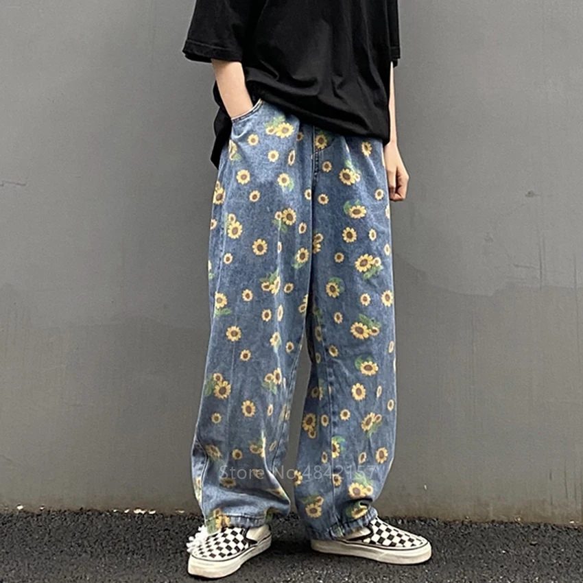 Традиционные брюки-кимоно для мужчин и женщин свободные уличные штаны в стиле