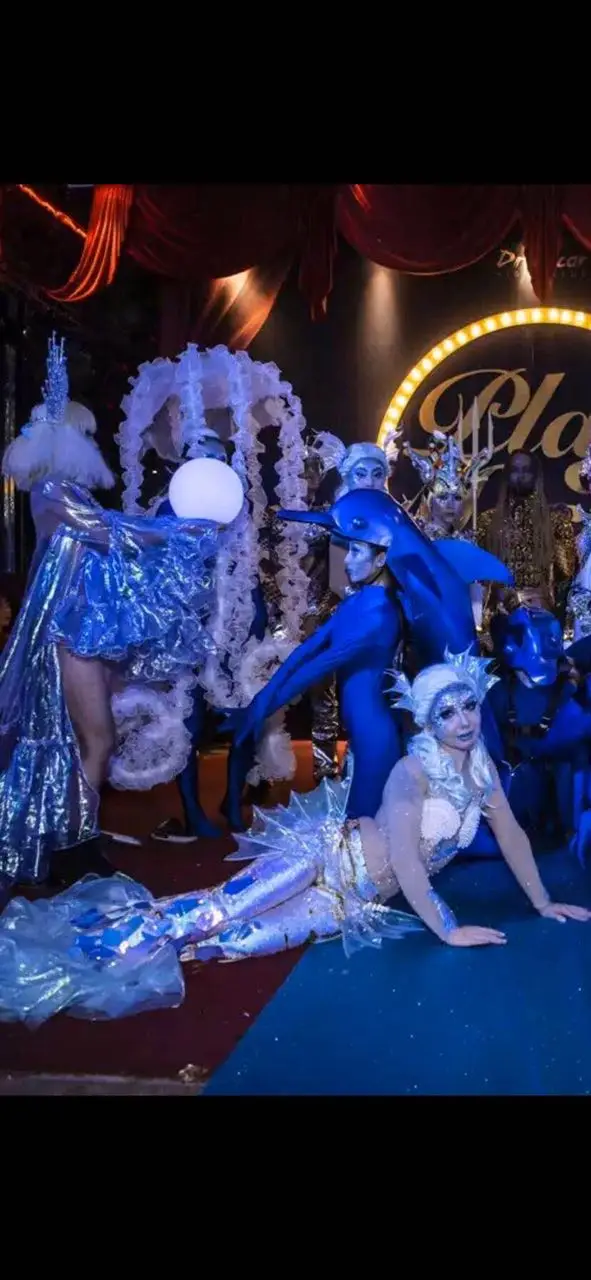 Русалка принцесса Золотая Акула человеческая гонка листья воин Хэллоуин брикет