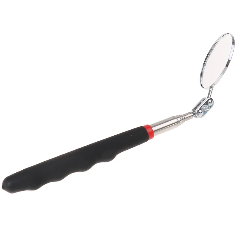 

1Pc 50mm Car Telescopic Detection Lens Inspection Round Mirror 360 Repair Tool