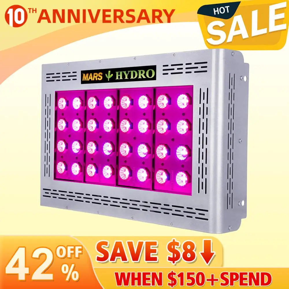 Светодиодная лампа для выращивания растений Mars Pro II Epistar 800 Вт полный спектр