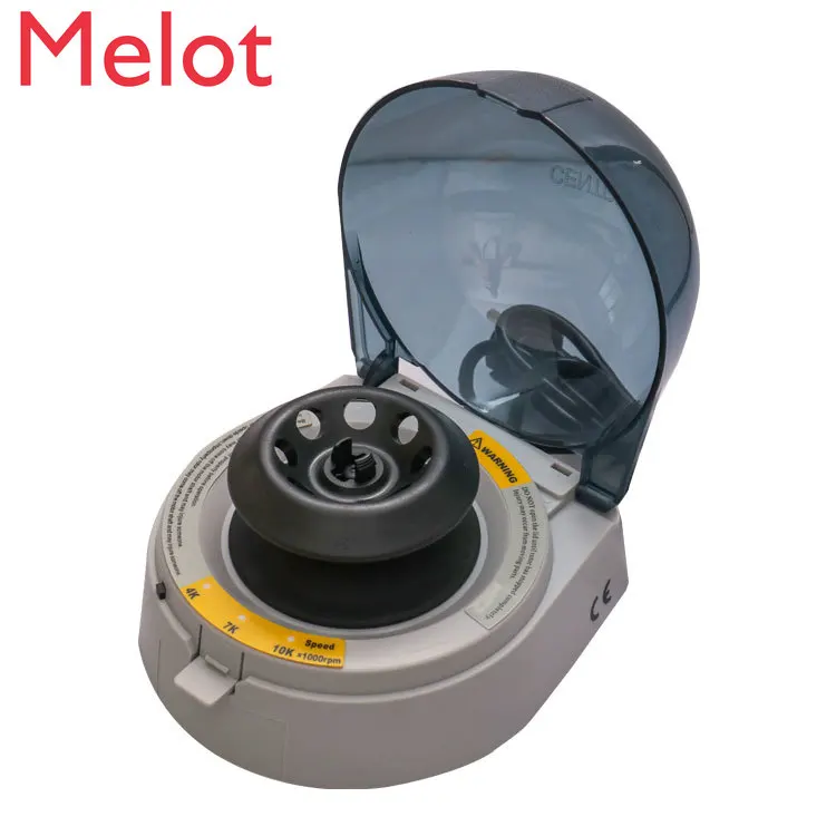 

hot sale 40mm x12 Hematocrit MINI Centrifuge, 4/6 tube rotor Single Centrifuge Three Speed 4000-10000r/m for 1.5ml/0.5ml/0.2ml