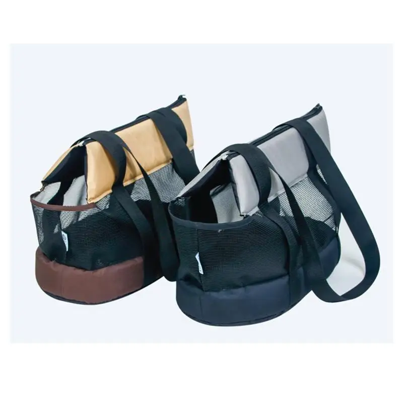

Foldable Pet Carrier Bag Breathable Mesh Single Shoulder Bag For Cat Dog Fashion Dogs Cats Bag Outdoor Travel Pet Accessories