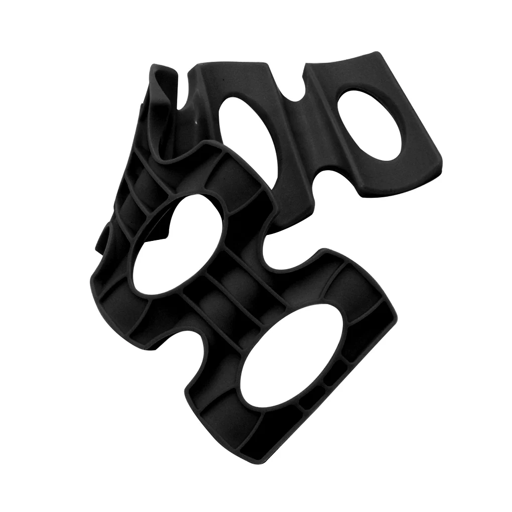 

Beer Can Anti-skid Holder Silicone Stacker Cans Fridge Mat Beverages Rack Stacking Tool Storage Organizer Wine Bottle Holder