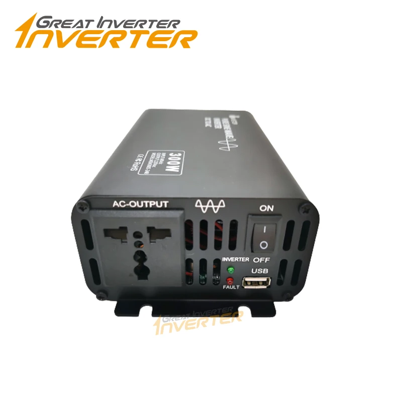 Pure Sine Wave Inverter 300W 12V 24V 48V 60V 72V DC TO 100V 110V 120V 220V 230V AC Inverter With USB Pure Sine Wave Inverter 300W 12V 24V 48V 60V 72V DC TO 100V 110V 120V 220V 230V AC Inverter With USB